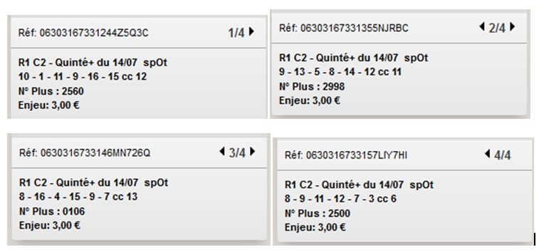 14/07/2014 --- CHANTILLY --- R1C2 --- Mise 20 € => Gain 85.50 €   Screen28