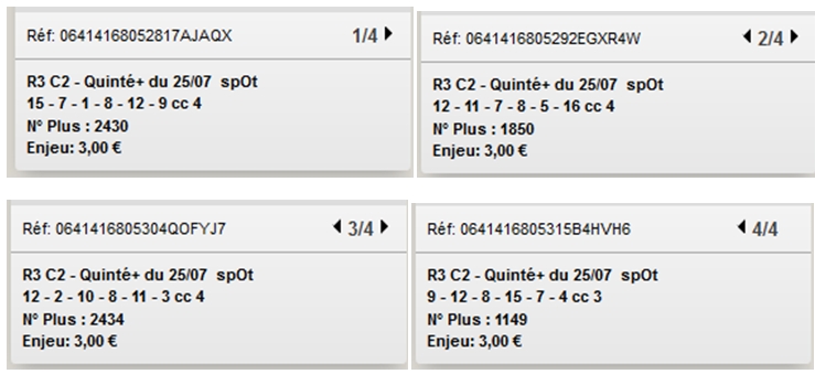 25/07/2014 --- CABOURG --- R3C2 --- Mise 20 € => Gain 0 € Screen63
