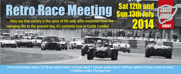 Castle Combe Retro Race Weekend - 12+13 July 2014  Retro_10