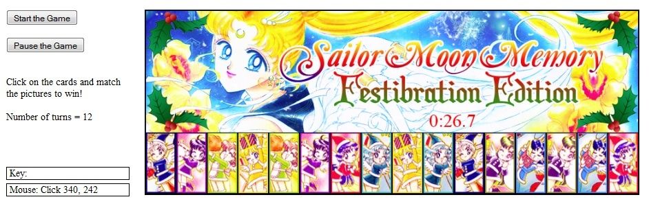 Sailor Moon Memory - Festibration Edition!  Memory10