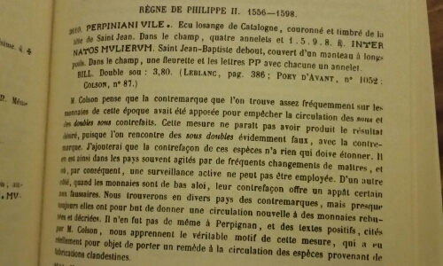 Double Sol de Perpignan de Louis XIV Picsar15