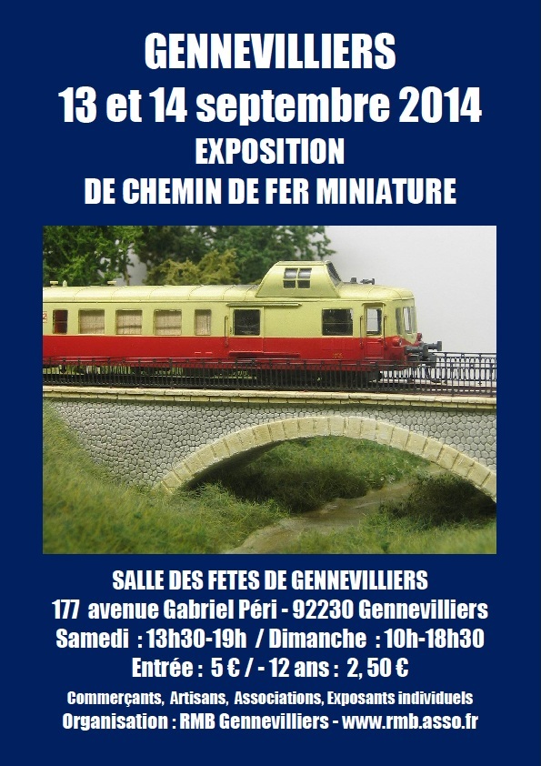 [92] Exposition RMB Gennevilliers - 13 et 14 septembre 2014 Affich11