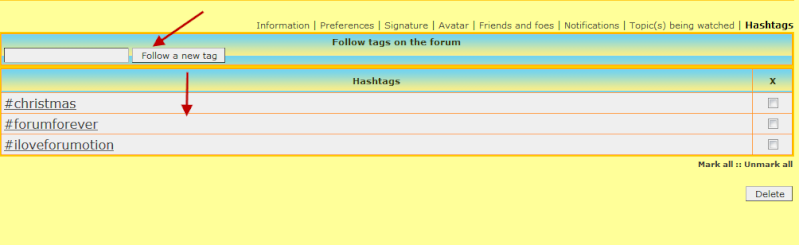 Hashtag and Member tags 14-08-21