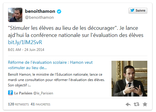 La suppression des compléments de bourse au mérite pour les bacheliers avec mention Très Bien est contestée. Hamon10