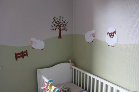 Chambre Bebe Theme Moutons Premieres Photos P4 Page 3
