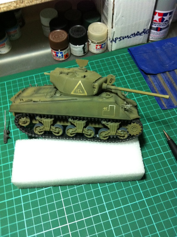 Restauration  Sherman M4A2 1/35 Italeri Img_0118