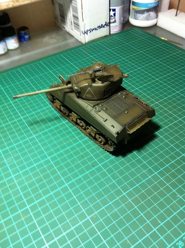 Restauration  Sherman M4A2 1/35 Italeri Img_0123