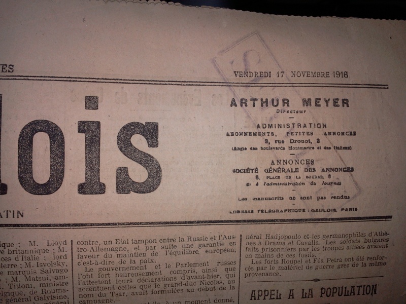 Petite brocante matinale et des journaux 1916 et 1944 Photo104