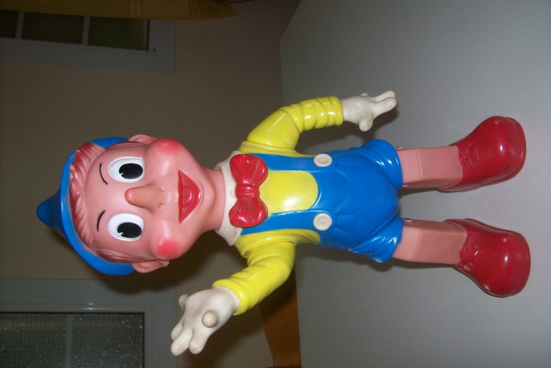 VENDO STUPENDO PINOCCHIO IN GOMMA ORIGINALE ANNI 80 00112