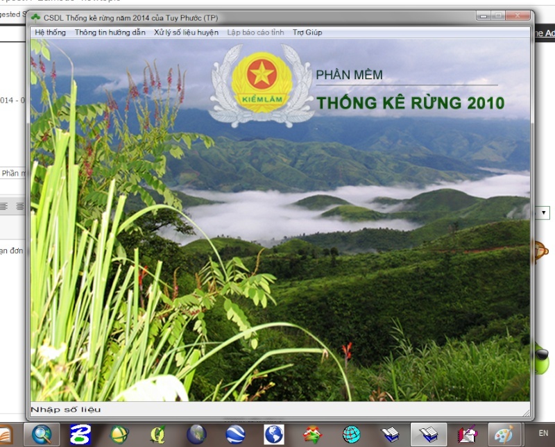  Phần mềm kiểm kê rừng CKL Việt Nam Phục vụ công tác theo dõi, xuất biểu kểm kê rừng gia đoạn 2015 - 2021 Untitl27