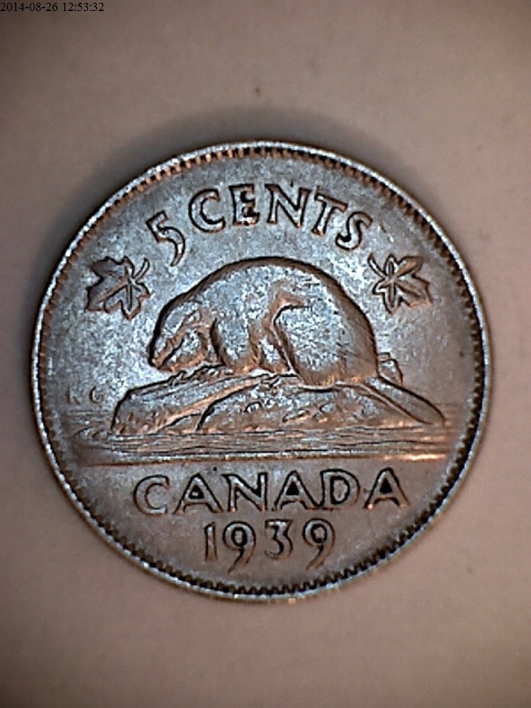 1939 - Éclat de Coin dans "E" de CENTS (Die Chip in "E") 232