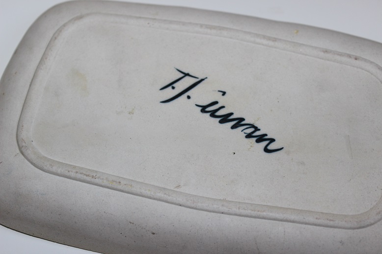 Green Rectangular Dish - T.J. Curran Dish210
