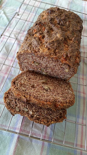 Low carb flax seed bread 20140813