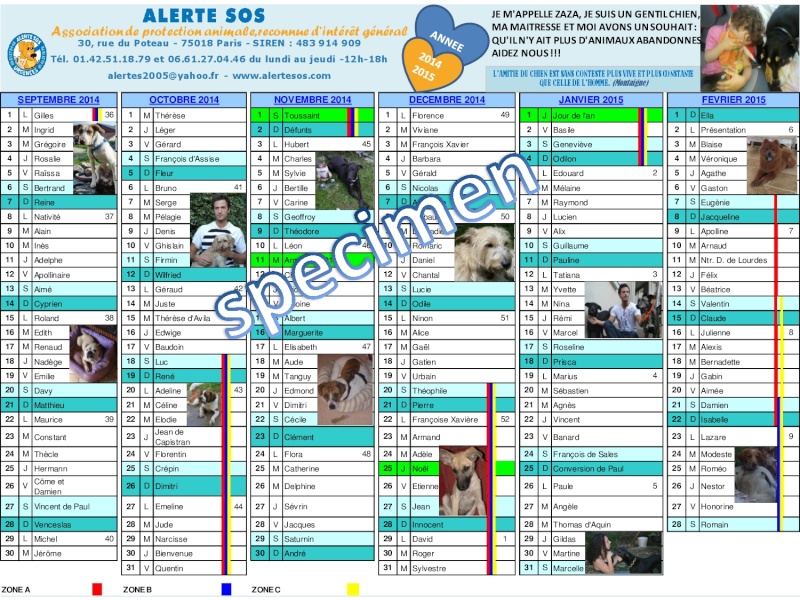 Le calendrier scolaire 2014 / 2015 est là !! Calend10