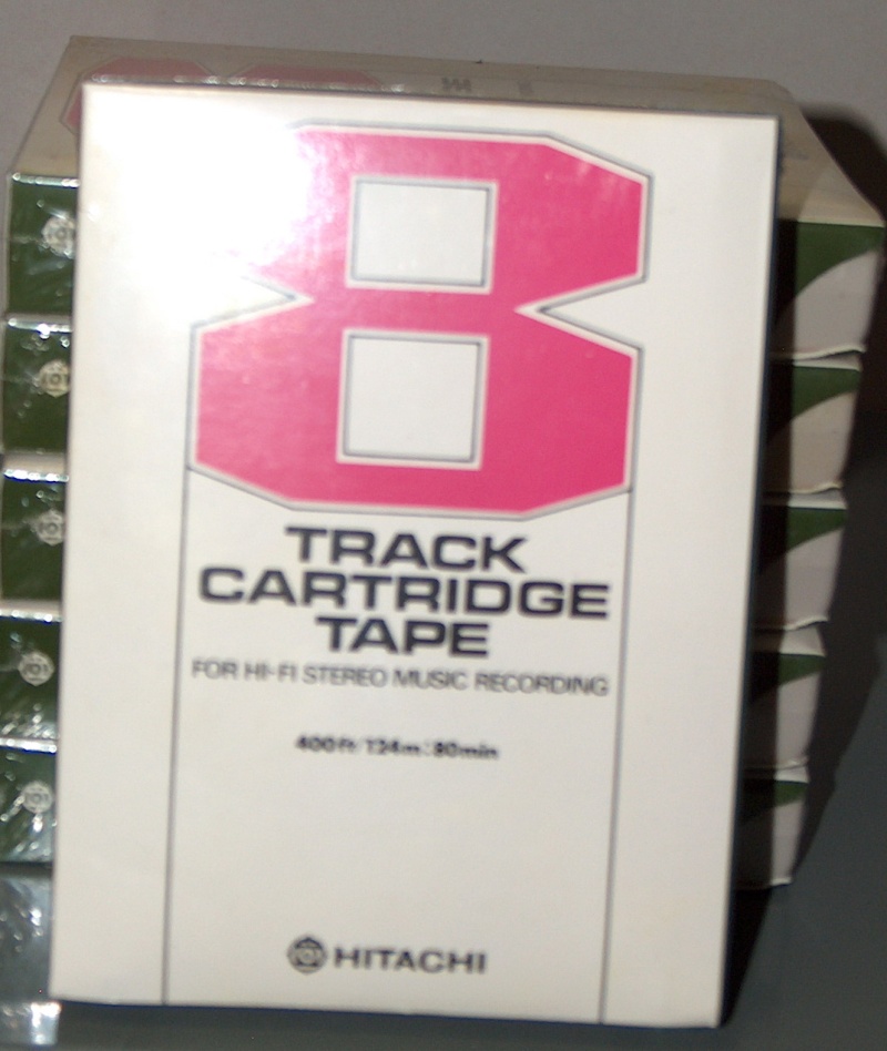 Lecteur neuf et cassettes 8 track vierges à vendre Hpim9915