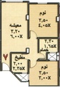 حدائق الاهرام شقة 84 م البوابة الاولي بتسهيلات 36 شهر 8410