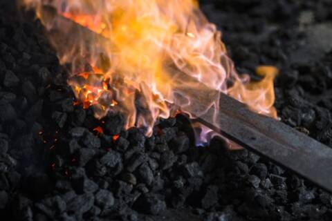 Forging A Barbarian Sword