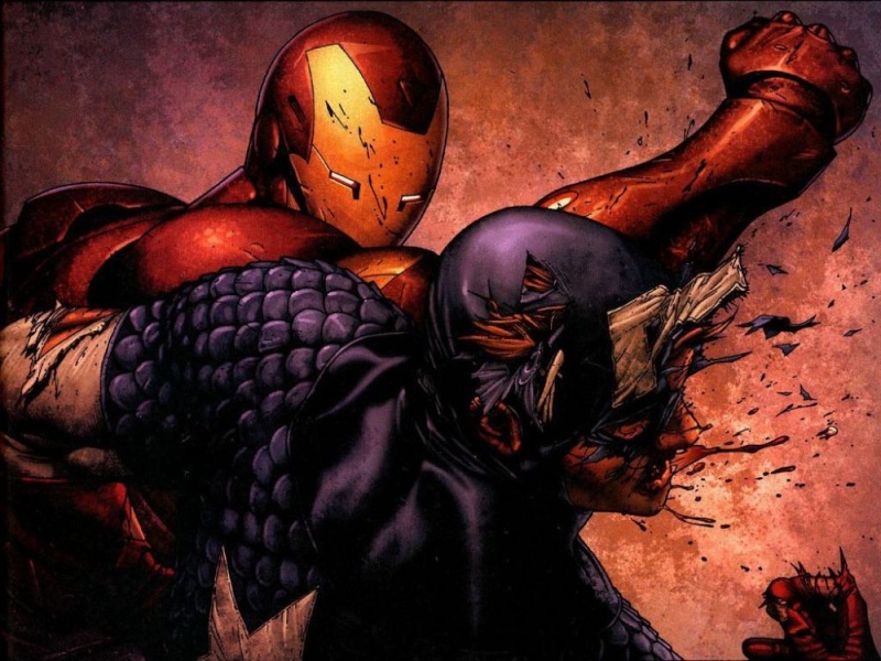 Captain America vs. Iron Man Iron-m11
