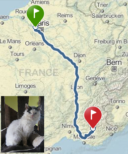 Recherche Région Parisienne vers Valensole (04) pour un chatUrgent, l'association la Patte de l'espoir recherche un covoiturage de la région Parisienne vers Valensole (04) pour un chat. Hermin10