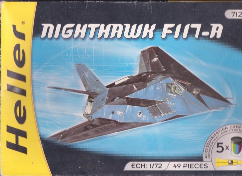 Lockheed Martin F-117 Nighthawk heller 72e F11710