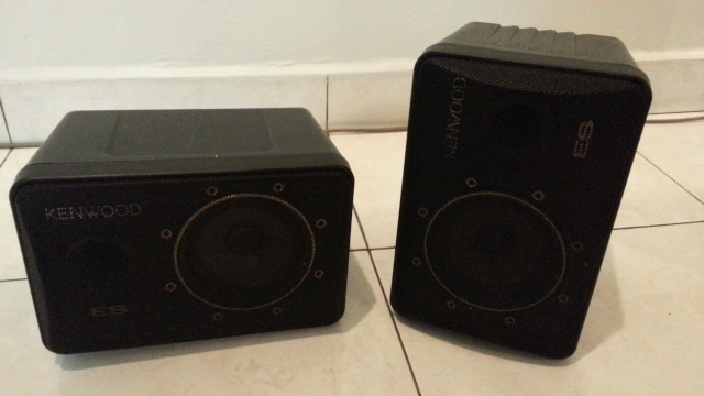 KENWOOD 5ES Surround speakers (used) 2014-022