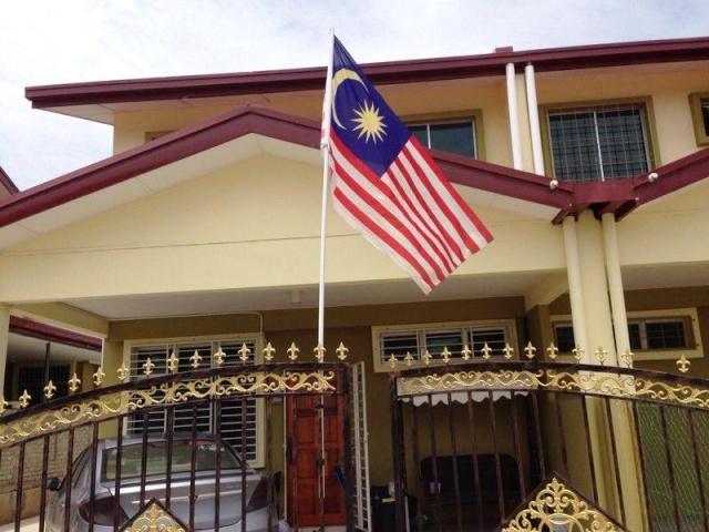 Pasang bendera Hari Malaysia -ogos2014 Photo_45