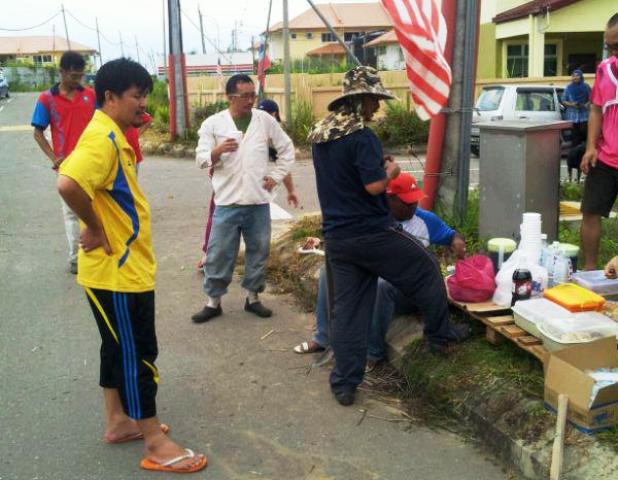 Gotong-royong sediakan tapak pondok SRS KRT Tmn Tropicana -27/9/2014 Photo_81