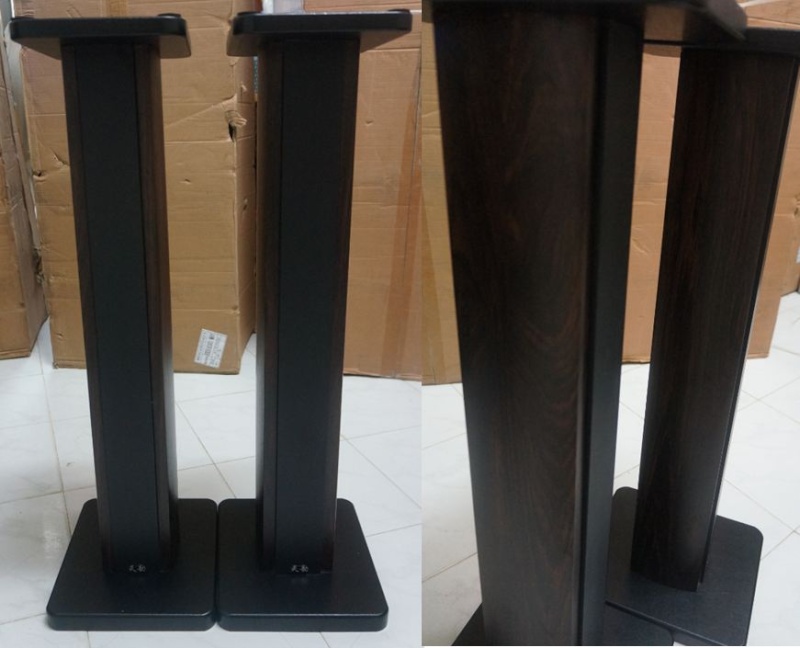 Wooden speaker stands (Left 80cm  only) Stands11