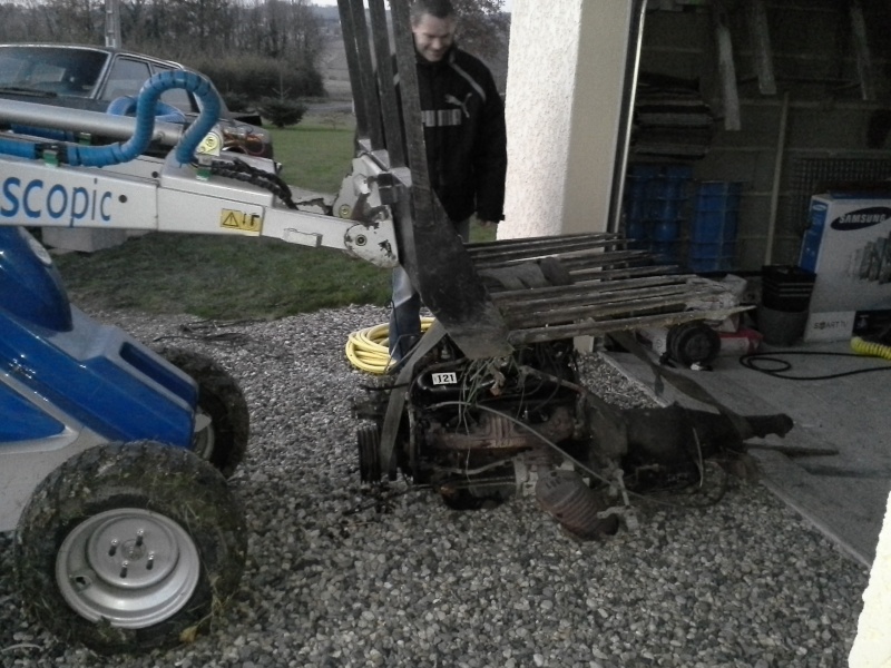 Projet Hot Rod sur base de Simca 8 710