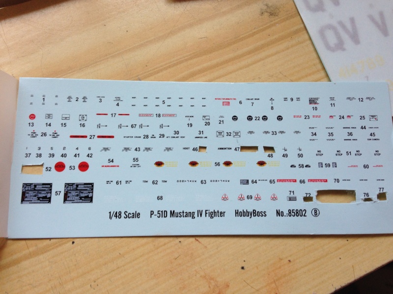 Mon premier avion P-51D mustang IV 1/48 Hobby boss Img_1622
