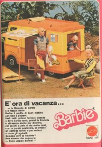 Piscina e Roulotte di Barbie anni 70/80 Camper10