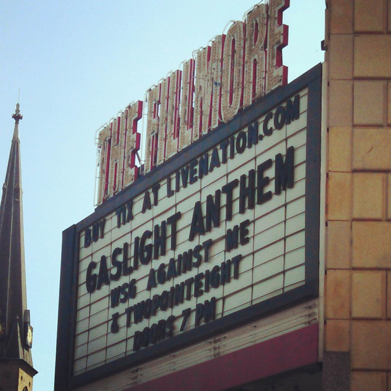 Gaslight Anthem in Detroit 9/20 Img_2012