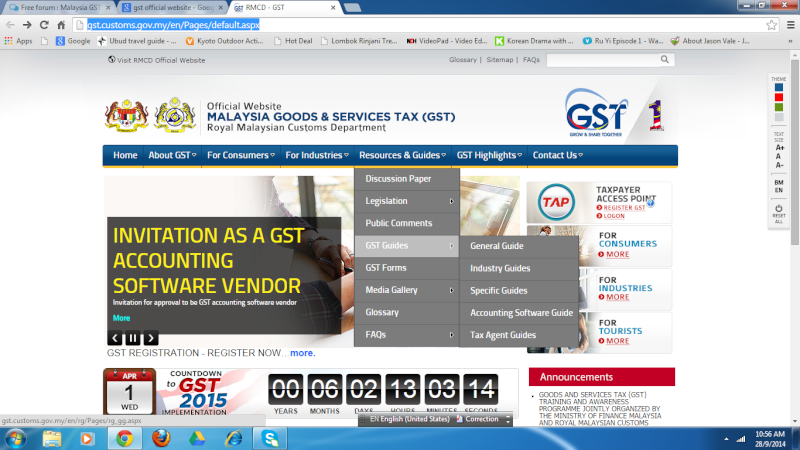 GST Official Website of Malaysian Customs Department Gst_of11