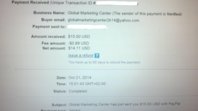 Payout proof My_23_10