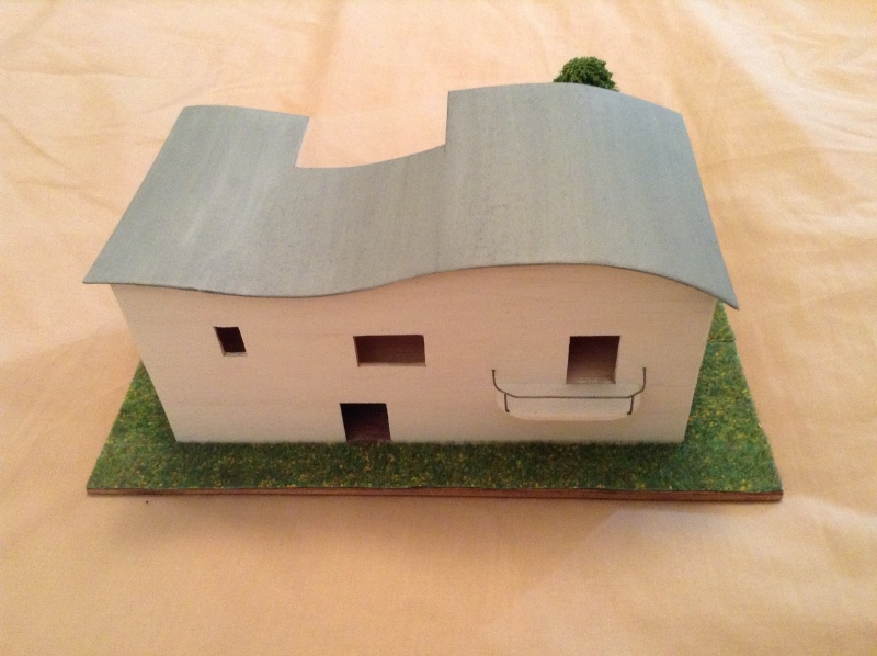 Présentation de ma première maquette de maison moderne 2013-014