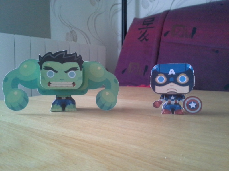 paper toy Hulk_c10