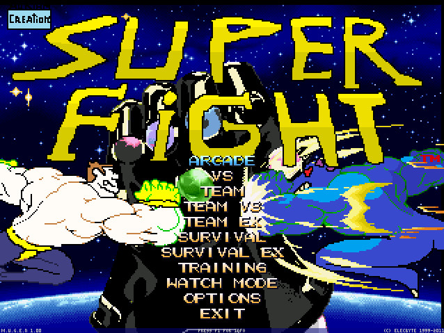 SUPER FIGHT Screenpack released! Bandic10