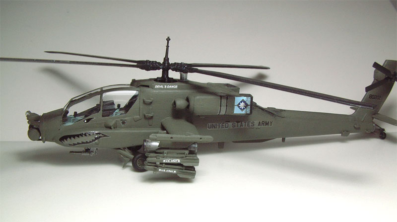 Apache, 1/72, Hobyboss  410