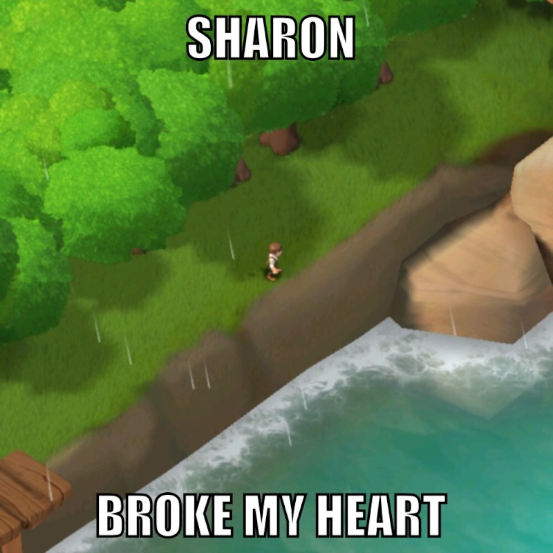 Heart-Broken villager alone Bh210