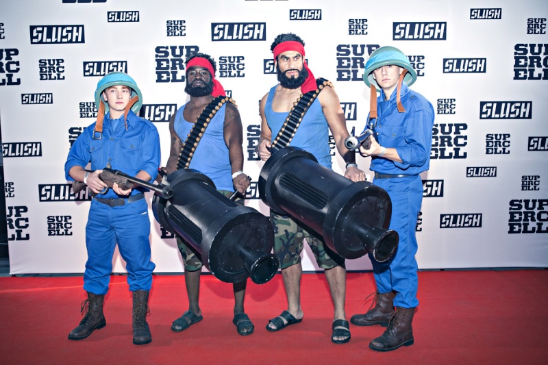 Boom Beach Cosplay taken at this year's Slush event in Helsinki Cc210