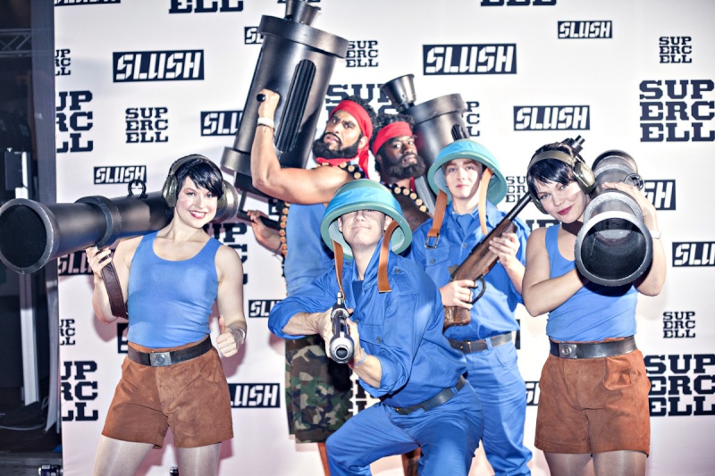 Boom Beach Cosplay taken at this year's Slush event in Helsinki Cc710