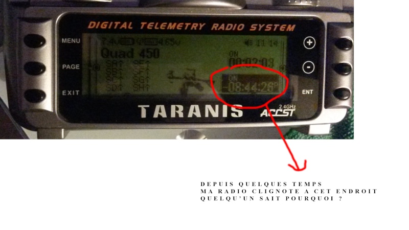 Question sur la radio taranis 20141221