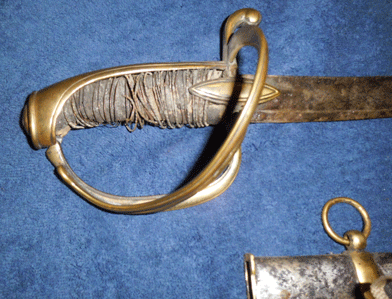 estimation d'un sabre réglementaire de cavalerie légère model an IX 2310
