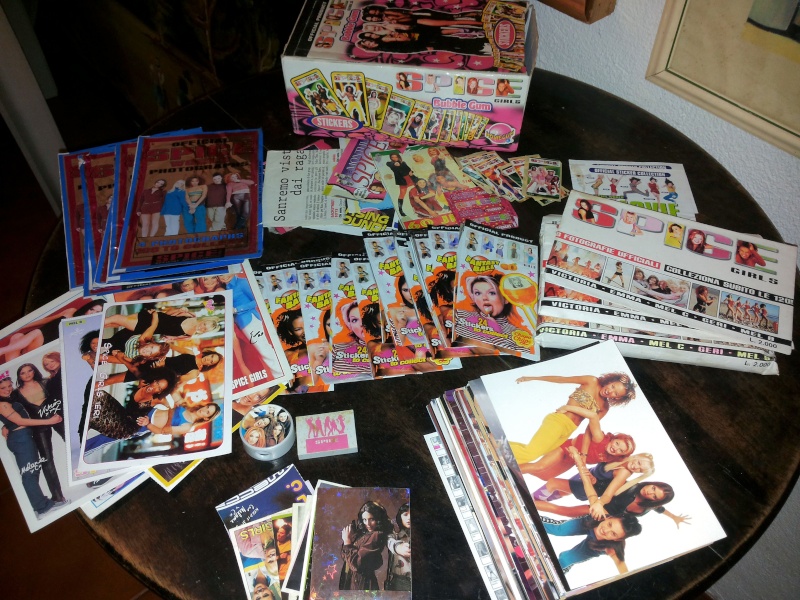 [VENDO] Spice Girls lotto collezione figurine cards vintage anni 90 20141228