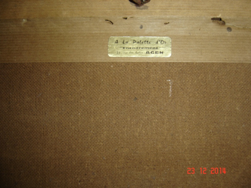 Peinture sur isorel ou masonite françois boucher Dsc00929