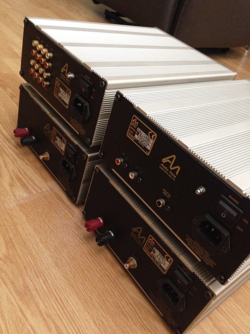 Audio Note Zero System (DAC, Preamp and Monoblock Power Amp) SOLD An210