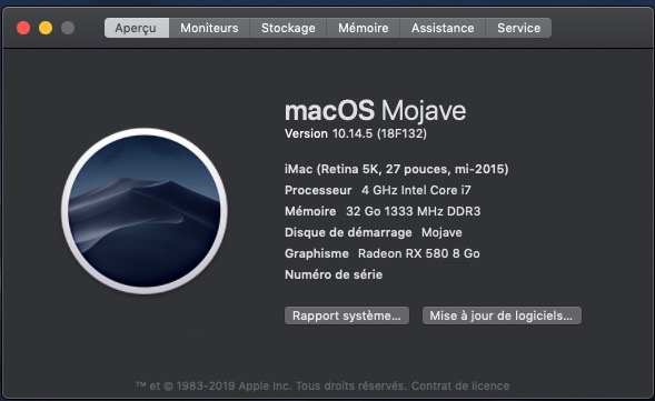 macOS Mojave 10.14.5 Finale version  (18F132 ) Captur15