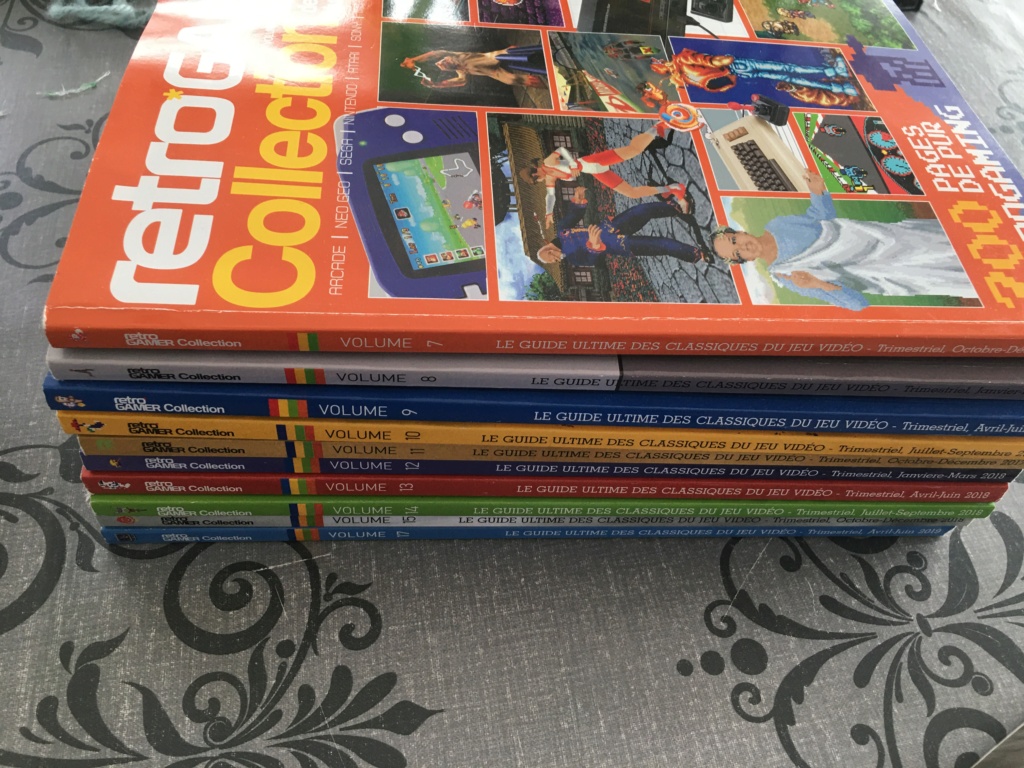 [VDS] lot de 10 magazines RETROGAMER collection E57abd10