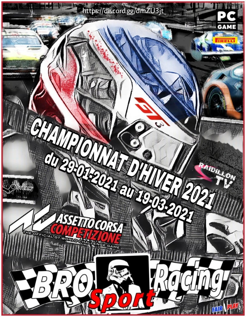 Championnat GT3  Hiver 2021  Picsa180