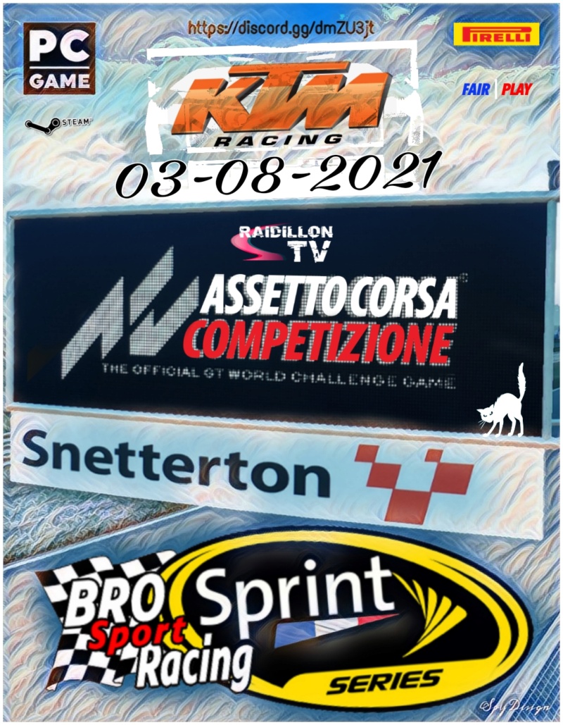 Mardi Sprint Série du 03-08-2021 (Snetterton - KTM X-Bow GT4) Picsa245